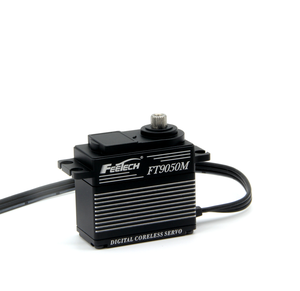 Feetech 7,4 V gran Torque 50Kg Sensor magnético Motor sin núcleo impermeable Rc Servo engranajes de acero 0.078S engranaje de dirección programable - Product Image 5