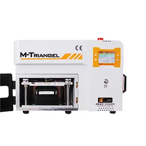 M-T 7inch vacuum automatic laminating machine LCD screen glass oca polarizer film laminating bubble removing for mobile phone