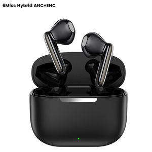 6mic hybride ANC 3D Audio spatial immersif 360 ° son TWS sans fil pour écouteurs Bluetooth casque antibruit - Product Image 1