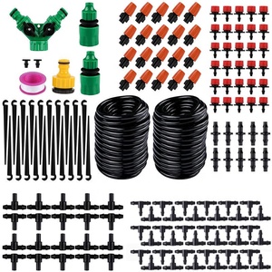 Titans Garden ensemble d'équipement d'irrigation automatique PVC plastique bricolage Kit d'irrigation <span class=keywords><strong>goutte</strong></span> <span class=keywords><strong>à</strong></span> <span class=keywords><strong>goutte</strong></span> Patio pelouse économie d'eau <span class=keywords><strong>tuyau</strong></span> connexion - Product Image 4