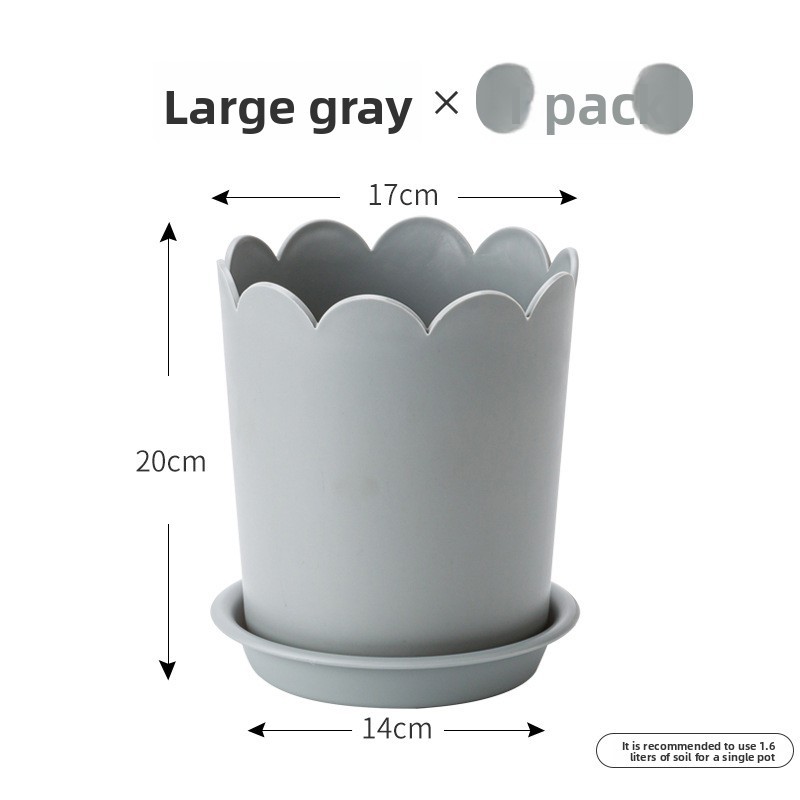 Gris (tamaño grande) + soporte base