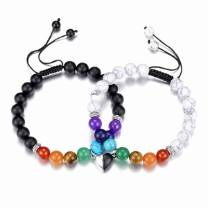 Bracelet magnétique d'<span class=keywords><strong>amour</strong></span> 2022 populaire Offre Spéciale Bracelet en pierre naturelle colorée Bracelet perlé Turquoise Couple <span class=keywords><strong>Amour</strong></span> - Product Image 1