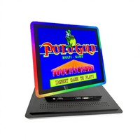 Monitor de Juegos Bally POG de 19 Pulgadas 4:3, 60HZ, Barra LED RGB, Monitor LCD IPS con Pantalla Ancha Táctil Pcap para Máquinas de Juegos Arcade