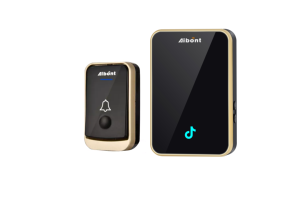 <span class=keywords><strong>Timbre</strong></span> <span class=keywords><strong>con</strong></span> pilas de diseño moderno Aiben DC 6V/12V 6A AAA * 4 botones para hoteles <span class=keywords><strong>con</strong></span> fuente de alimentación de enchufe requerida - Product Image 2
