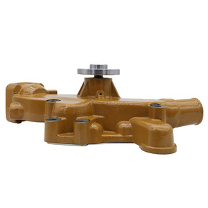 Bomba de agua para Komatsu S6D95 PC200 6209611100, pieza de repuesto para maquinaria de construcción, color amarillo, nuevo ajuste OEM - Product Image 1