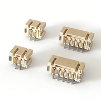 Connecteur de carte vers câble à angle droit en laiton, pas de 2,0 mm, courant 2A, 7P (2-16 broches), simple rangée, anti-erreur, pour SMT