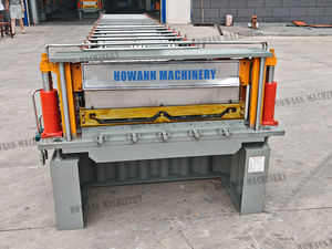 เครื่องขึ้นรูปแผงหลังคากระเบื้องแบบยืนล็อคแบบอัตโนมัติพร้อมมอเตอร์ลูกปืนเกียร์ - Product Image 2