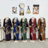 Robe Kaftan Africaine Imprimée Grande Taille pour Femme – Nouvelle Collection Tendance Décontractée Ethnique pour l'Été – Meilleure Vente