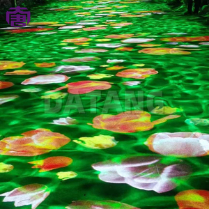 Projecteur LED à effet d'ondulation d'eau pour les zones scéniques, la décoration de piscines, l'éclairage des parcs, les hôtels et les applications paysagères personnalisées - Product Image 5