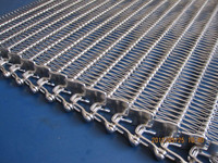 Cadena de Rodillos de Alambre de Acero en Espiral de Grado Alimenticio 304/316 de la Marca RUNFENG para Transporte de Alimentos Congelados, 1 Año de Garantía