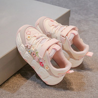 Chaussures de sport pour filles, respirantes, en mesh, mode décontractée, semelle souple, chaussures de course