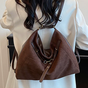 Borsa Tote Convertibile in Zaino Colefa, Economica e Personalizzabile, in Camoscio Strutturato, Prezzo all'Ingrosso Conveniente - Product Image 1