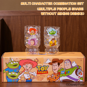 Set di Bicchieri in <span class=keywords><strong>Vetro</strong></span> <span class=keywords><strong>Borosilicato</strong></span> Disney Toy Story, <span class=keywords><strong>Tazze</strong></span> Cartoon Carine per Regalo Perfetto per Bambini e Uso Domestico, ed Edizione Speciale Coppa del Mondo 2026 - Product Image 3