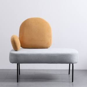 तिल रहने वाले कमरे के फर्नीचर डिजाइन फैशन प्रेम सीट आधुनिक अवकाश अपार्टमेंट छोटे गुलाबी एकल सोफा - Product Image 2