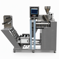 Machine de moulage multicouche ZS-432-25-3 pour le développement de films de laboratoire, la fabrication de feuilles de plastique et la recherche sur les matériaux