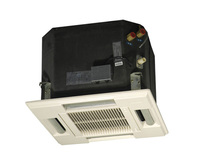 Unité de ventilation de plafond encastrée à cassette avec moteur sans balais 4 voies, filtre HEPA, surveillance à distance, HVAC commercial, faible niveau sonore