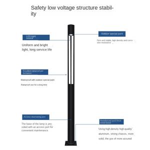 Alta calidad 50W-300W IP65 Lámpara de calle LED comercial Aluminio Exterior 220V Full Power Solar para alumbrado público de paisaje - Product Image 4