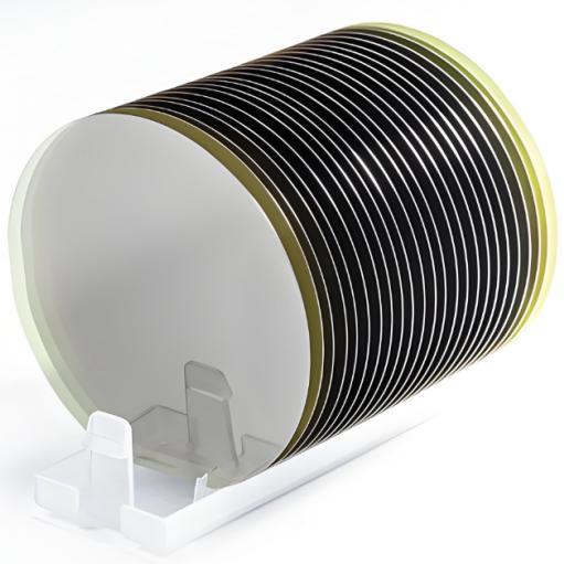 Silicon carbide (SiC) epitaxial wafers are used in power devices such as Schottky barrier diodes (SBD).