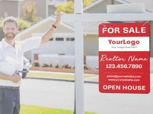 Panneau Immobilier Extérieur Haut de Gamme à Vendre – Formes Personnalisées, Résistant aux UV, Haute Visibilité – Idéal pour les Agents - Product Image 2