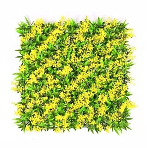 Trang Trí Nội Thất Nhà Máy Tường Hỗn Hợp Nhà Máy Màu Xanh Lá Cây Tường Nhân Tạo Tán Lá Nhân Tạo Nhà Máy Tường Cho Ban Công - Product Image 2