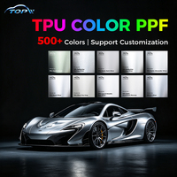 Film de protection de carrosserie TPU couleur PPF 7,5 mil, film de changement de couleur TPU de luxe, auto-réparateur, résistant aux rayures, garantie 10 ans