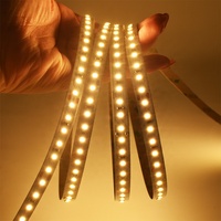 Bande LED à courant constant SMD2835 super longue 20M/rouleau, DC24V 9.6W/M, 120 LED, CRI90, 10mm, éclairage de pièce LED, bande LED haute efficacité