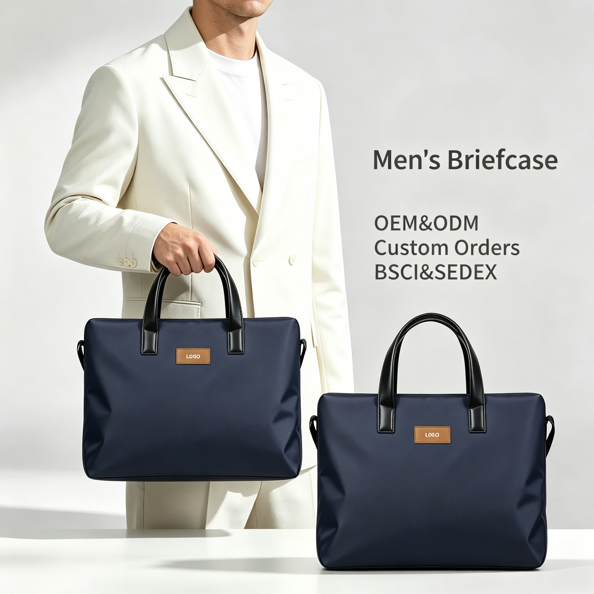 Large Capacity Simple Business Trip Bag for Men Women
