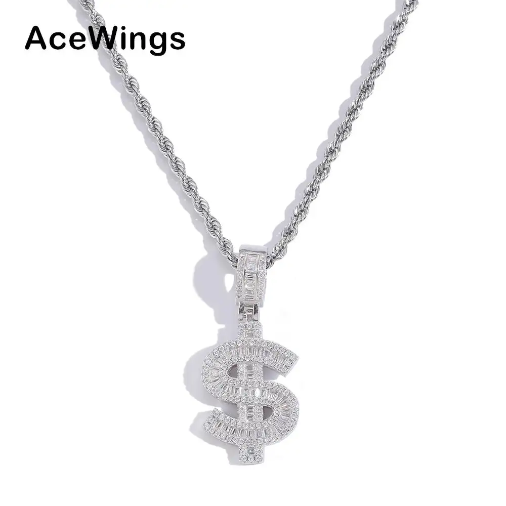 SP004 ciondolo in argento Sterling 925 con regalo per feste di gioielli Hip Hop da uomo e da donna in acciaio inossidabile