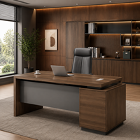 Petit bureau en forme de L, bureau moderne pour la maison, la salle d'étude, le bureau d'entreprise, mobilier de bureau