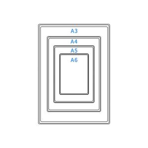 Venta de Fábrica: Soportes Plásticos Colgantes Ecológicos Libres de BPA para A3, A4, A5, A6 - Product Image 2