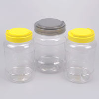 Récipient de stockage d'aliments pour animaux de compagnie sans BPA 1 litre 1 pot en plastique hermétique de 5 litres avec couvercle verrouillable pour l'approvisionnement direct en usine d'aliments secs