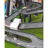 Simulation de voiture de construction cognitive personnalisée conception de piste billard marbre flipper roulement perle bataille course jeu marbre mania