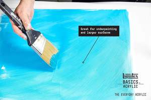 Pintura Acrílica <span class=keywords><strong>Liquitex</strong></span> BASICS en Tubo de 118 ml (4 oz), Blanco Titanio para Lienzo, Juego en Empaque - Product Image 5