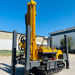 코어 드릴 리그 가정용 장비 용 완전 자동 휠 유압 물 우물 드릴링 머신 - Product Image 3