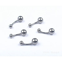 Anneau de nombril en titane anodisé, bijoux de piercing corporel