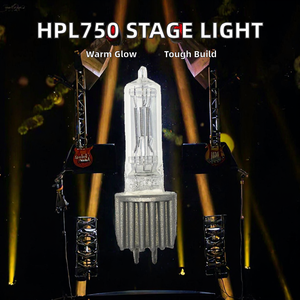 Прожектор HPL750 120В 750Вт с галогенной кварцевой лампой G9.5 для сцены и театра - Product Image 2