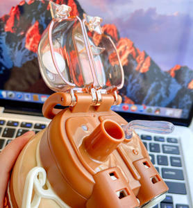 Tazza <span class=keywords><strong>di</strong></span> acqua isolata per bambini ad alto livello <span class=keywords><strong>di</strong></span> aspetto carina per studenti <span class=keywords><strong>di</strong></span> grande capacità sport bollitore pratico da viaggio doppio bicchiere - Product Image 6