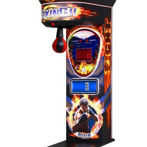 Máquina de Videojuegos Operada con Monedas, Máquina de Boxeo de Alta Tecnología para Medir la Fuerza y Aliviar el Estrés, Estilo de Lucha - Product Image 5