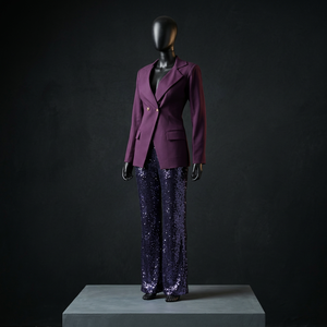 Trend Inspired Summer Casual Windproof Waterproof Quick Dry Full Length Full Sleeve Asymmetrical Collar Pants <b>Blazer</b> <b>Set</b> Women - Product Image 2