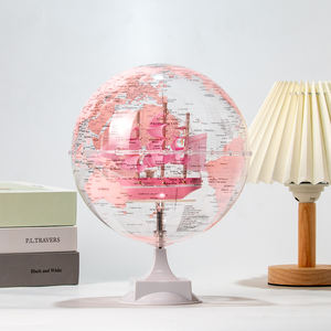 Wellfun Fabricant Lumière Chaude Monde Terre Globe Carte Globe Décoratif avec Bluetooth - Product Image 3