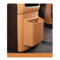 Boîte de rangement d'accoudoir arrière de voiture en matériau ABS nouvellement améliorée, la poubelle convient aux accessoires BYD DENZA D 9
