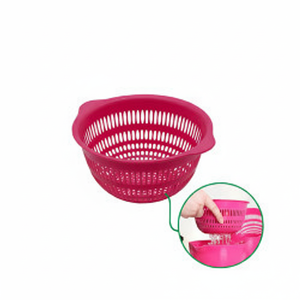 Inomata Coppo 17cm Pink <b>Colander</b> & <b>Strainer</b> - Product Image 1