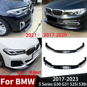 StarNav Pour Série 5 G30 G31 525i 530i 2017-2023 Spoiler de pare-chocs avant, diffuseur, protection de lèvre, kit carrosserie, modification - Product Image 5