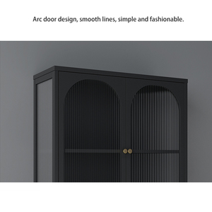 Mueble de Salón Moderno con Paneles Estilo Industrial Bizoe, con Material Metálico para Hogares, Hoteles, Hospitales y Escuelas - Product Image 5