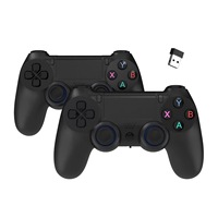 Controlador inalámbrico Doble controlador de juego para Android TV PC videojuego joystick