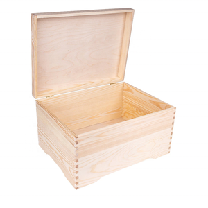 Caisse en bois personnalisée avec nom, cadeaux de naissance, décoration de chambre d'enfant, boîte à jouets, panier cadeau pour le premier anniversaire, boîte à souvenirs - Product Image 1