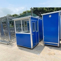 Bureau de sécurité mobile en acier de haute qualité à prix abordable – Garde-maison préfabriqué moderne