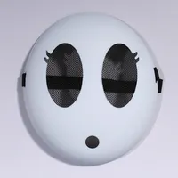 Masque Shy Guy Game Bros pour Cosplay, Masques en Plastique Amusants Unisexe, Masque Shy Girl, Accessoires de Déguisement pour Fête d'Halloween et Carnaval