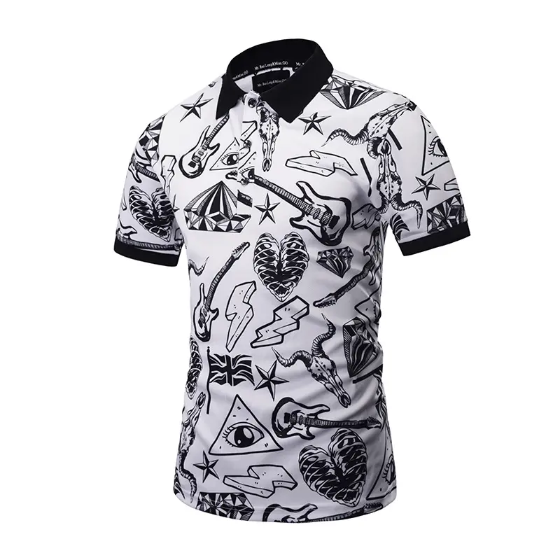 2021 Best Selling High Quality Men Custom Logo Polyester Quick Sports Golf Polo T Shirts Wholesale