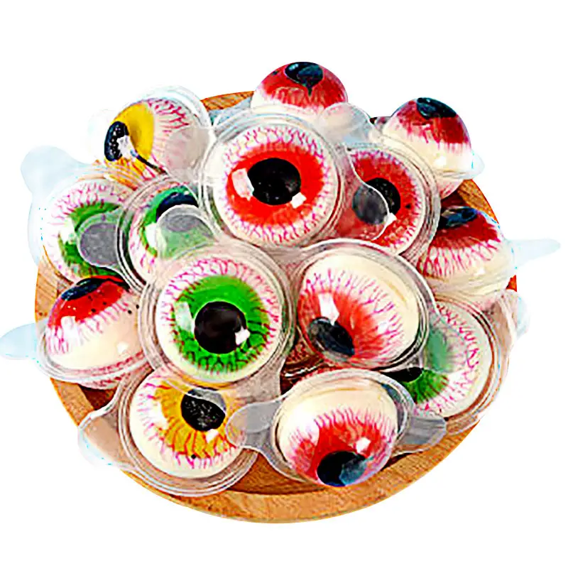 Halal Planet Gummy Earth Eyeball Gummi Bear Candy Eyes Bonbon